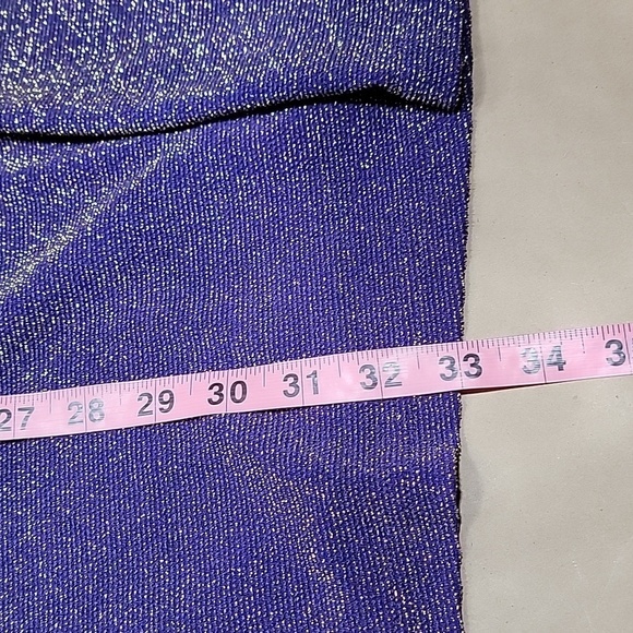 Carolyn Strauss Size 1X Purple and Gold Cardigan Set, Excellent Used Condition - Picture 14 of 16